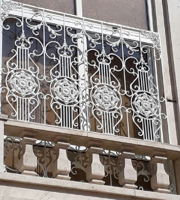 حفاظ پنجره ساختمان فلزی