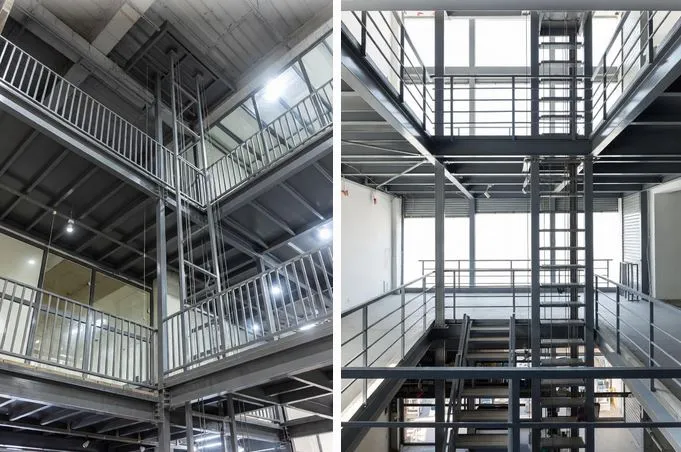 بالکن نیم طبقه صنعتی