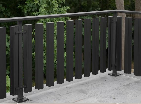 نرده بالکن مینیمالیستی