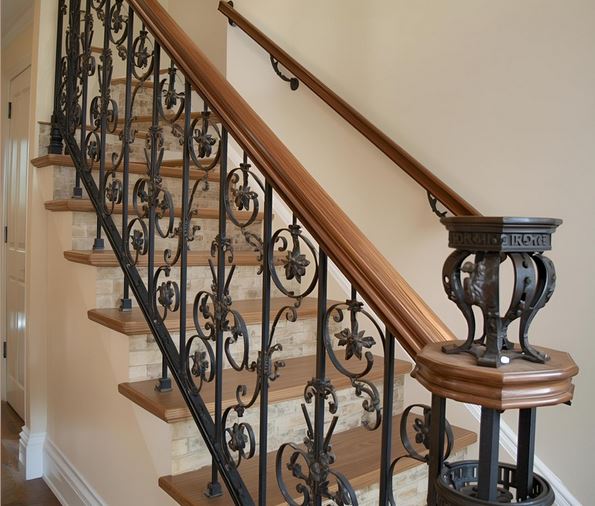 نرده راه پله فرفورژه در تهران