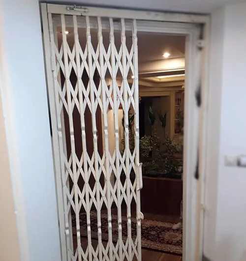 درب آکاردئونی دوبل