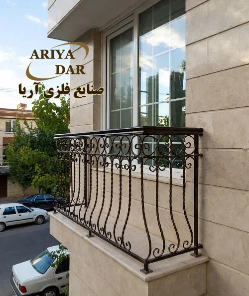 نرده پنجره فرفورژه