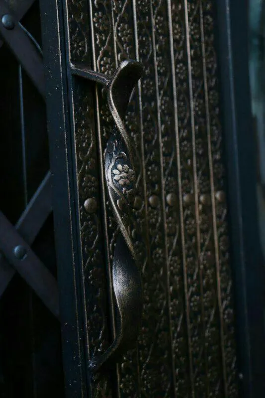 درب آکاردئونی دوبل با حفاظ لولایی