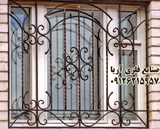حفاظ پنجره طرح سنتی ایرانی