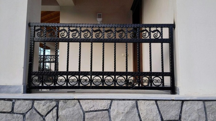 نرده تراس فرفورژه